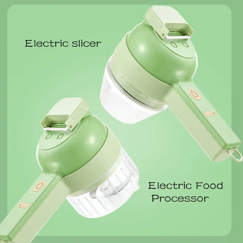 The SwiftChop Pro — 4-in-1 Electric Vegetable Chopper & Dicer